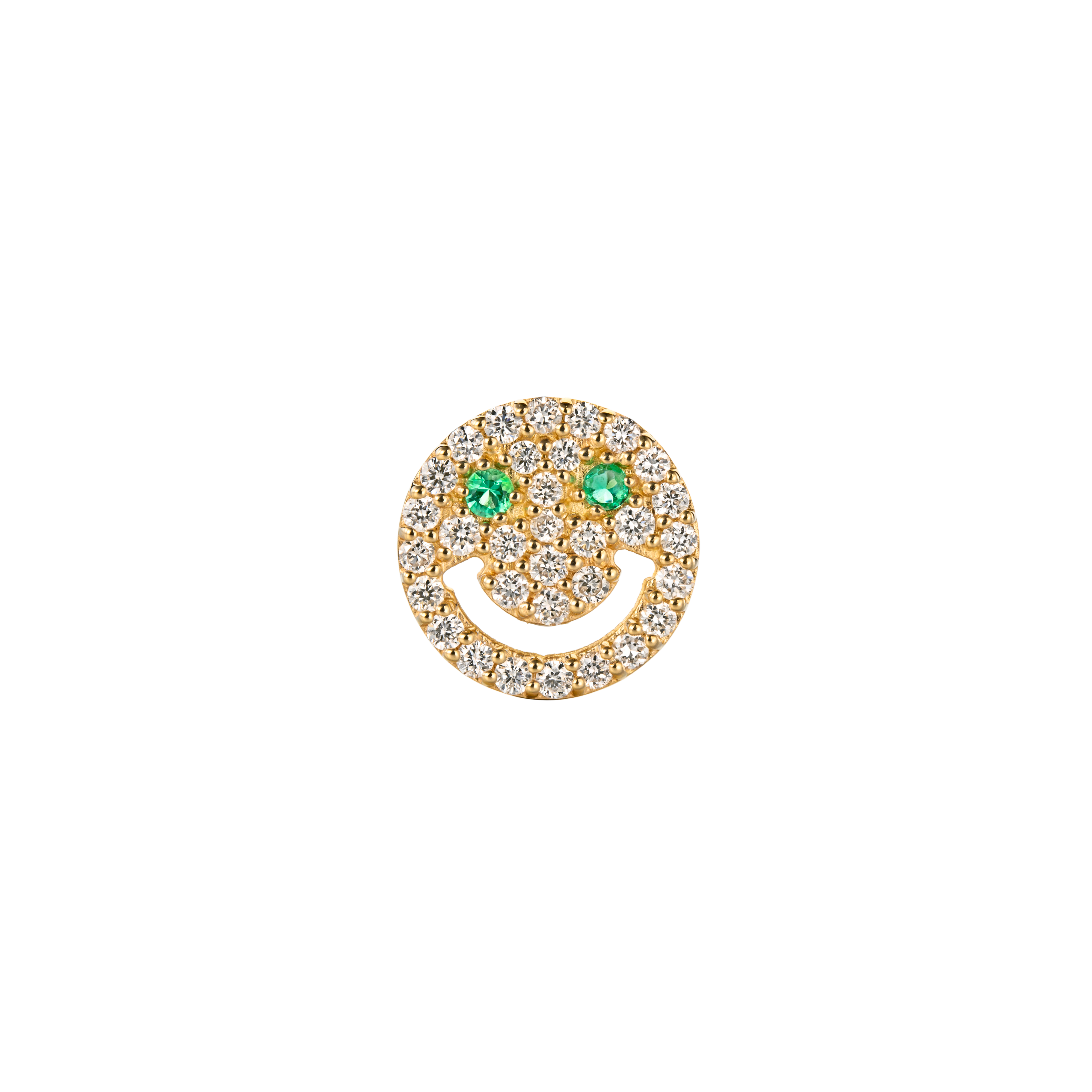 APOLLO EYES - Diamond & Gold Stud Ear Piercing