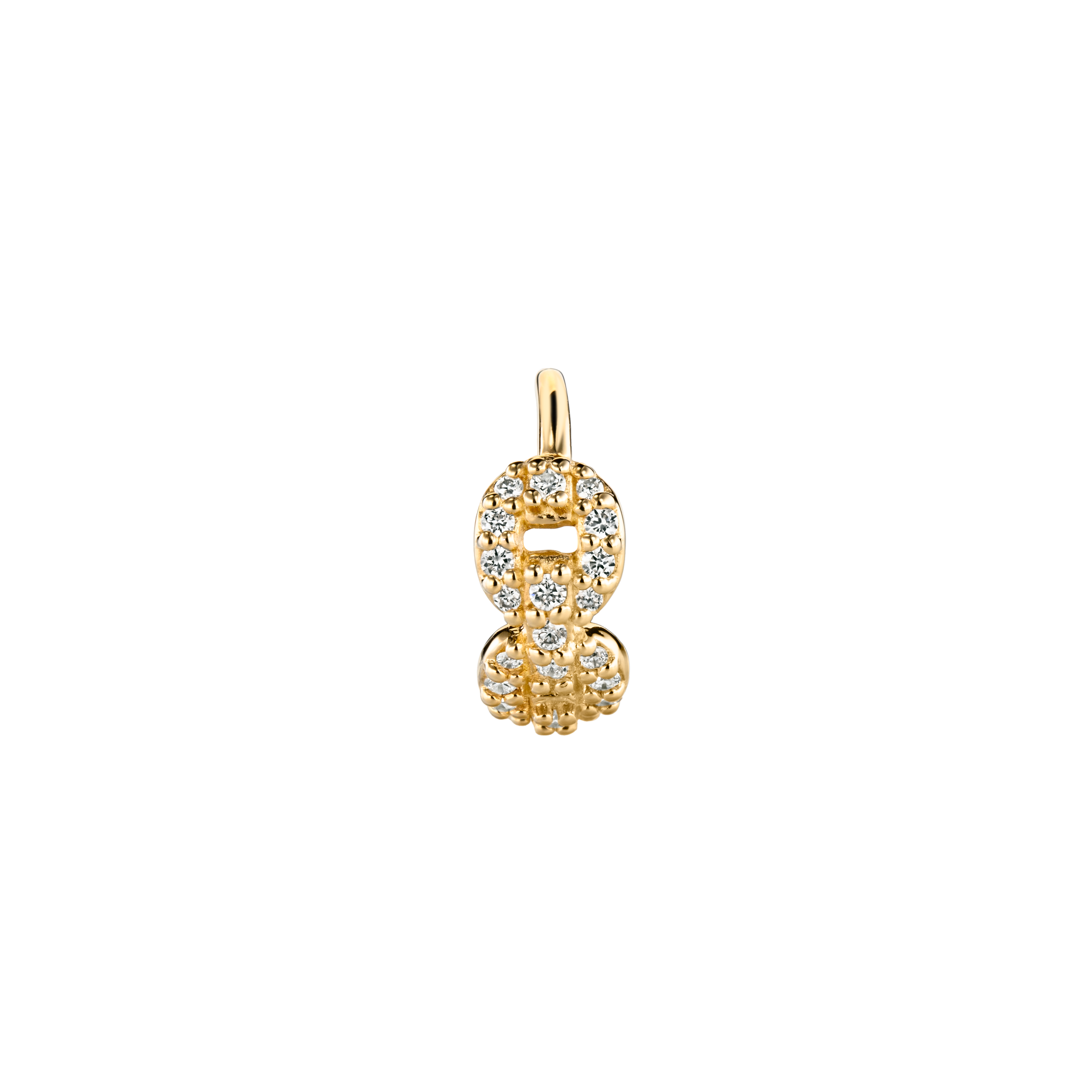 CHARLOTTE - Gold & Diamonds Clicker Earring